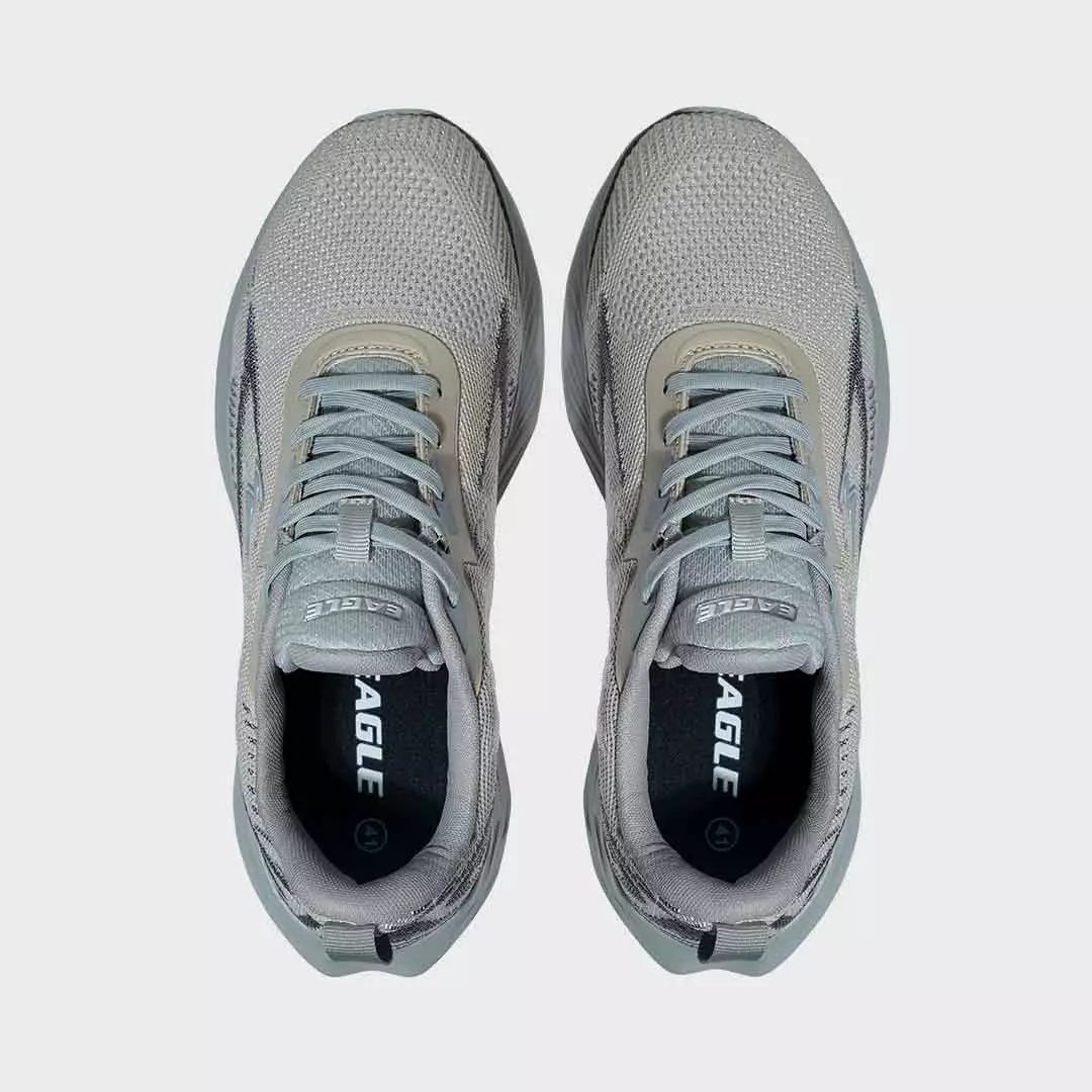 Eagle Sepatu Sneakers Lifestyle Solace - ABU MUDA/PUTIH