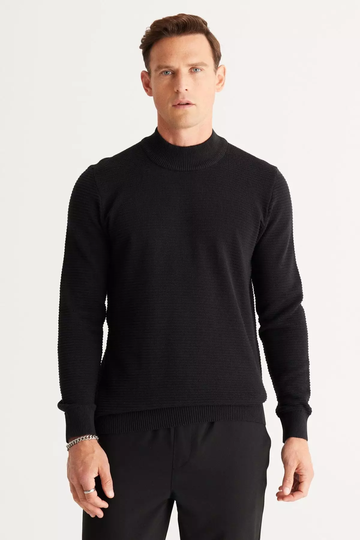 Buy Altinyildiz Men's Mock Neck Sweater 2026 Online | ZALORA