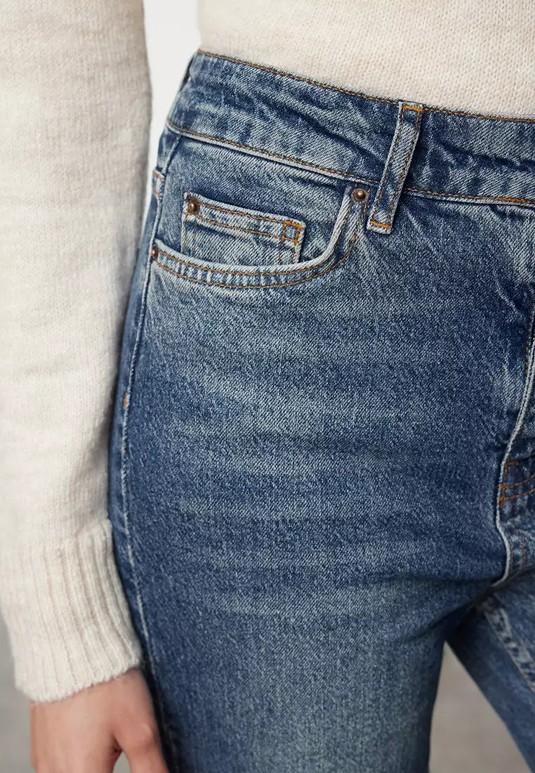 High Waist Flared Jeans