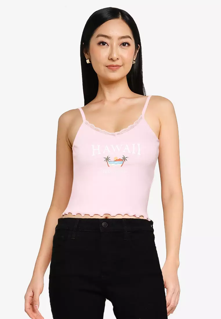 Hollister cheap lace cami
