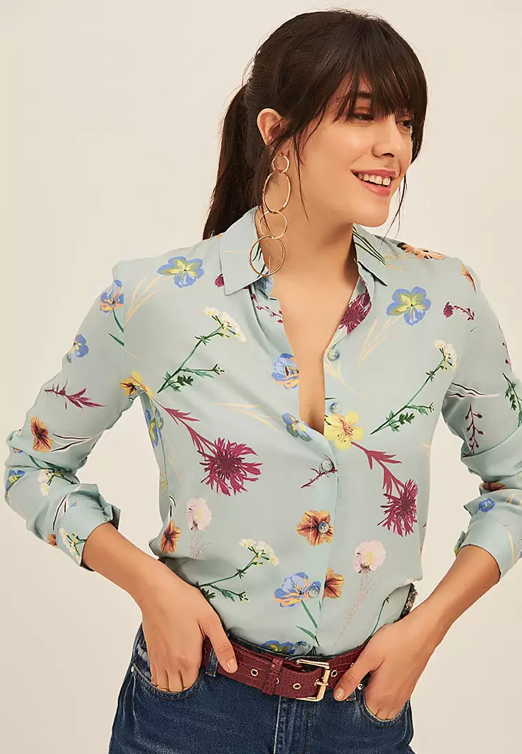 Floral Viscose Shirt