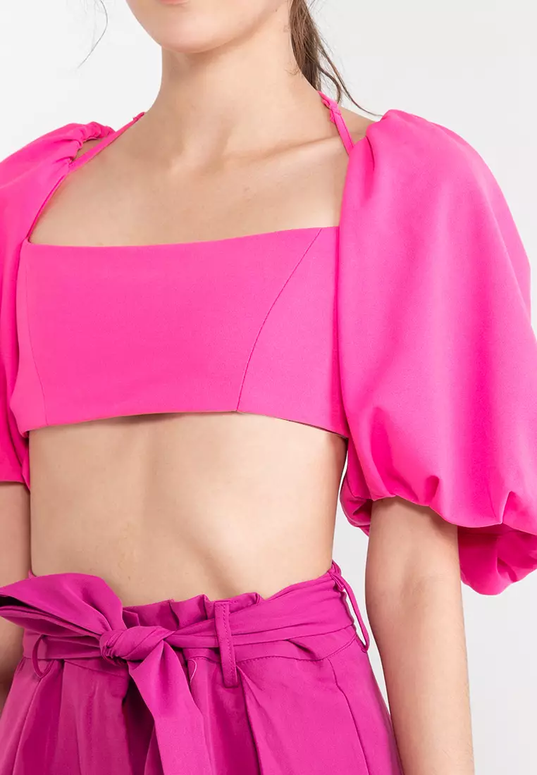 KNUE Long Sleeve Crop Top Shirt 2024, Buy KNUE Online