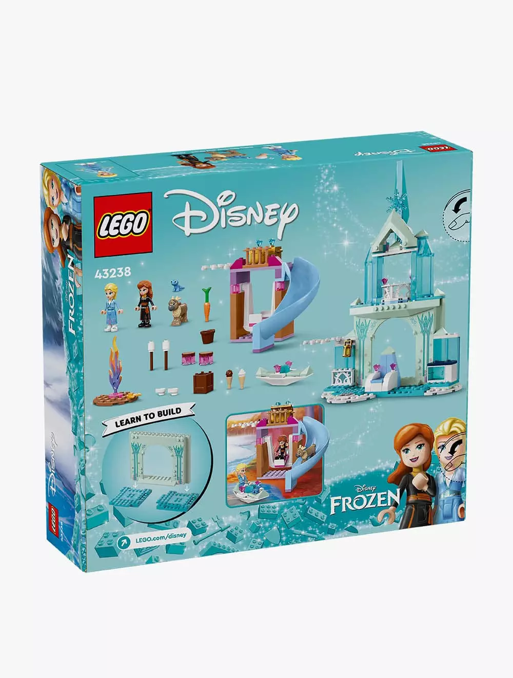 Jual Lego LEGO® Disney Elsa's Frozen Castle 43238 Original 2025