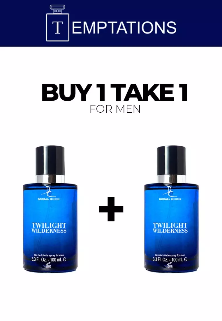 (B1T1)  Dorall Set Twilight/Twilight EDT Perfume For Men DRCHCTW003-S1MM MM