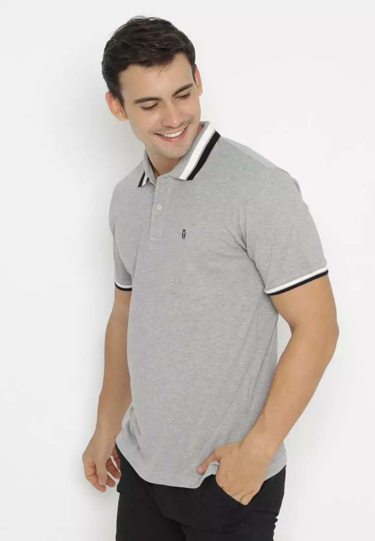 MATSUDA Kaos Polo Shirt Pria Kerah Moriyama