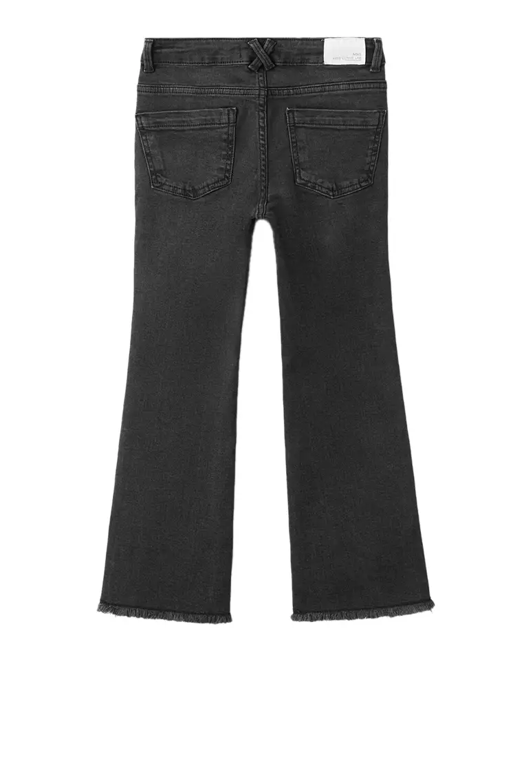Frayed Low-Rise Skinny Jeans