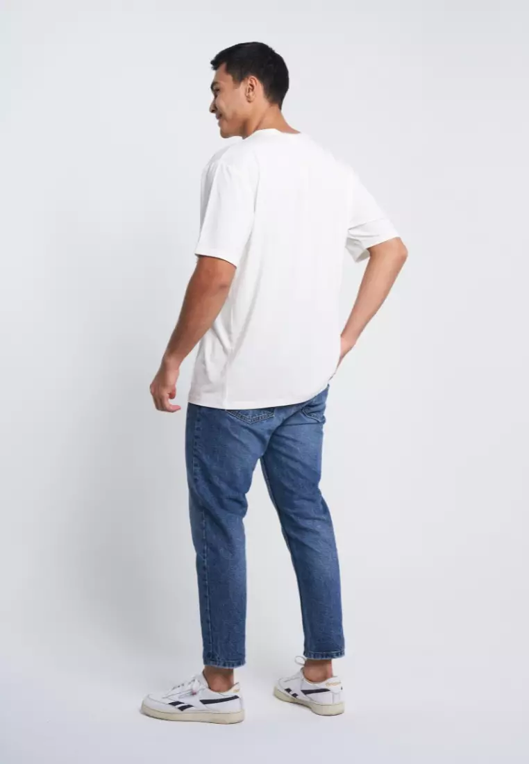 Buy Kualesa Bamboo RelaxedFit White TShirt 2024 Online ZALORA