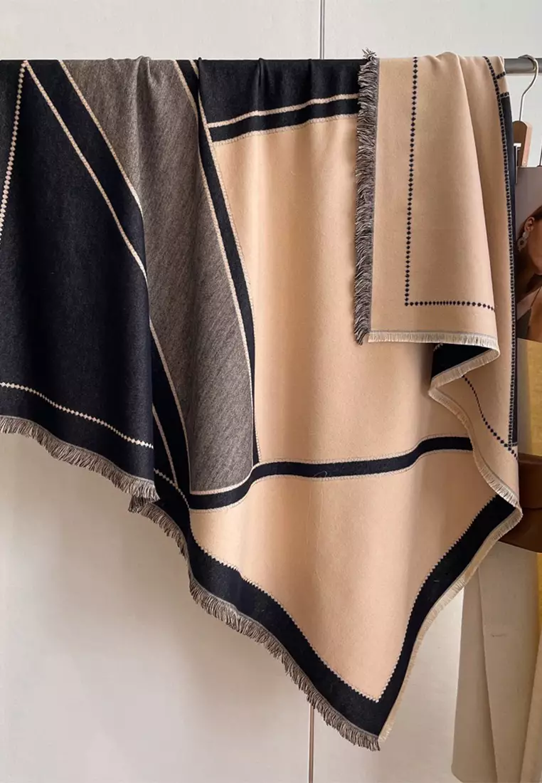 Faux Velvet Scarf AS-F3702