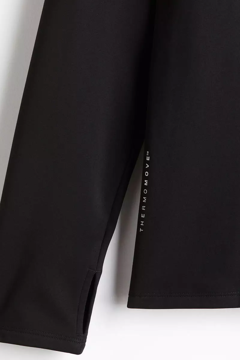 Zip-top midlayer sports top with ThermoMove™