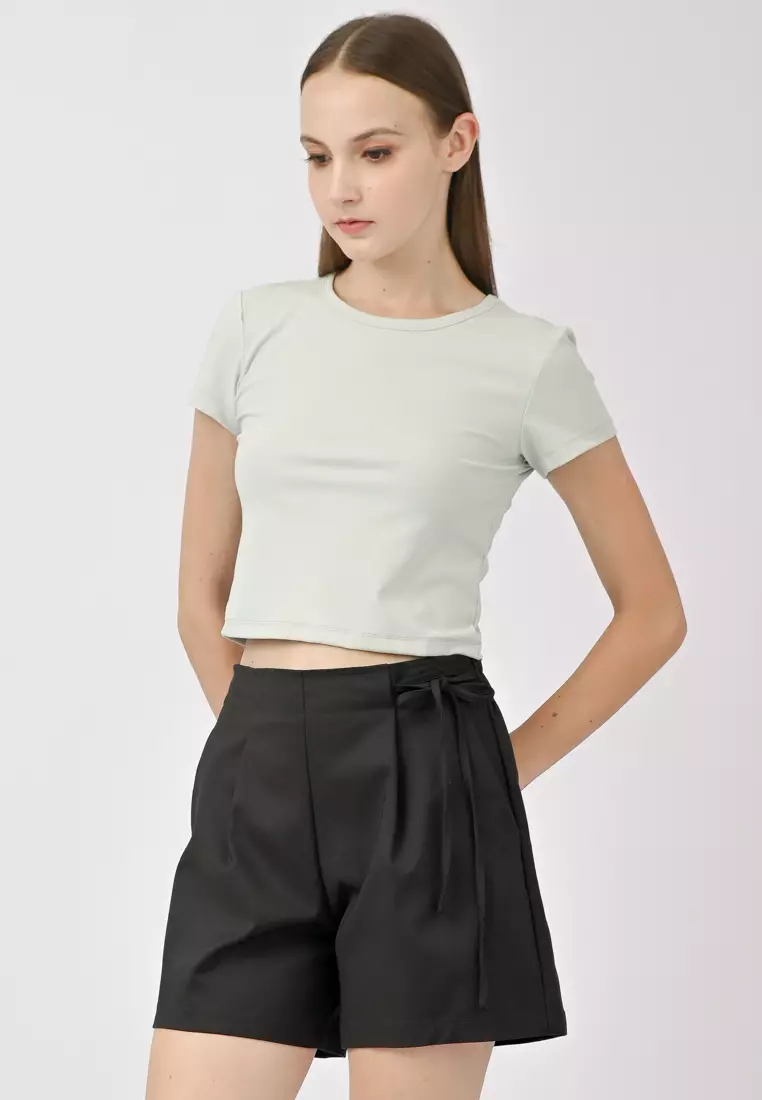 休闲裁剪短裤