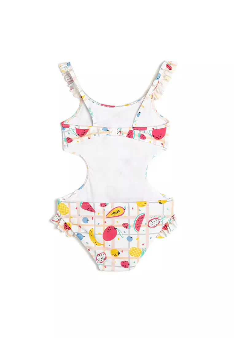 Frilly swimsuit outlet