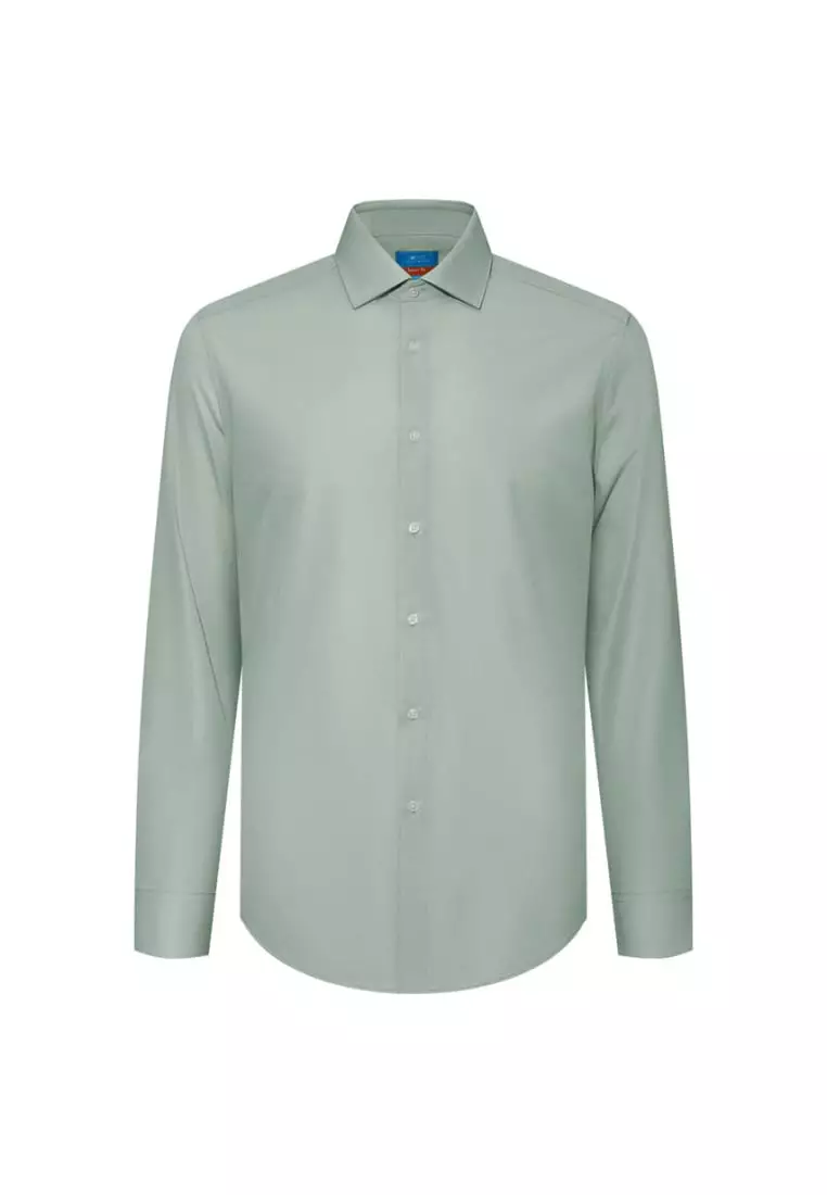 Non-Iron Quick Dry Smart Fit Knit Shirt