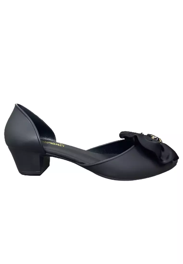 Discount on Halo  shoes - SKU: Bow Waterproof Jelly Shoes