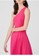 BarBar pink Stretch Single-Shoulder Dress with Inserts 64DAAAA04E94E5GS_4