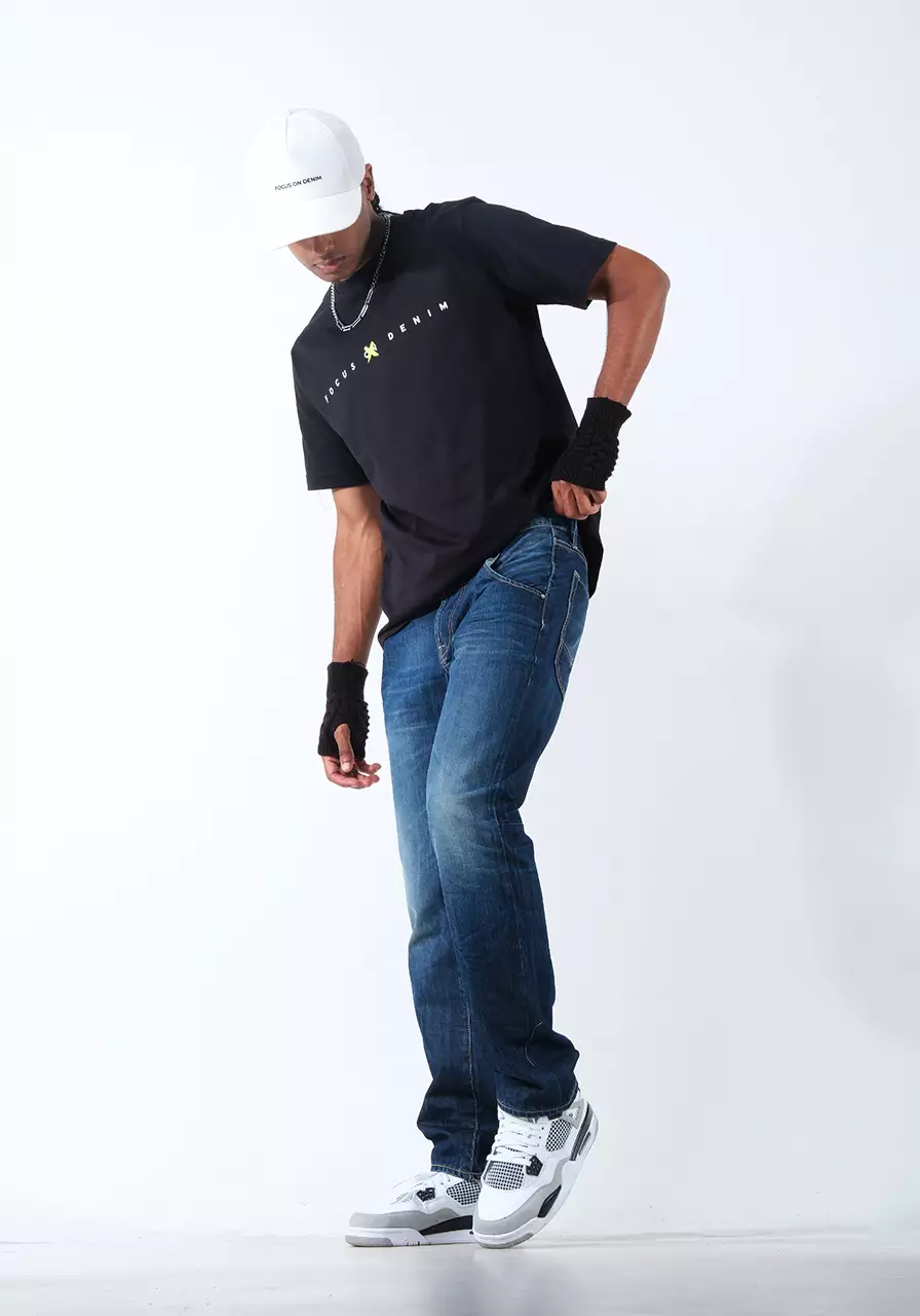 Kaos Pria Regular Opium Black