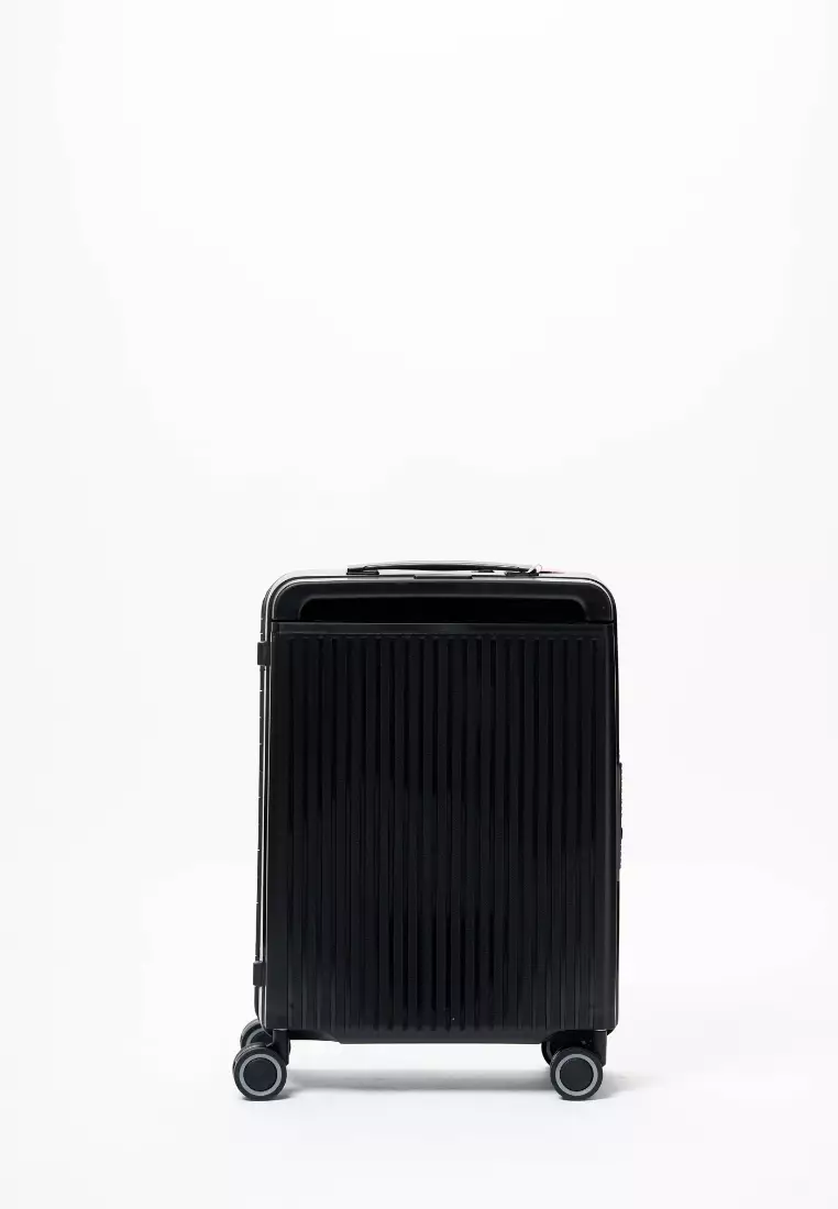 Gamma 20" Small Hard Case Zipperless Luggage Black