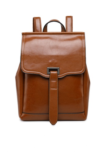 Twenty Eight Shoes brown Vintage Cow Leather Backpack 1290 5CCE5AC75D33BCGS_1