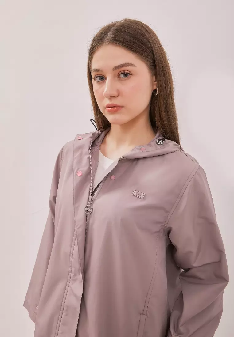 DUST Jaket Parasut Gami Pink (D.56182)