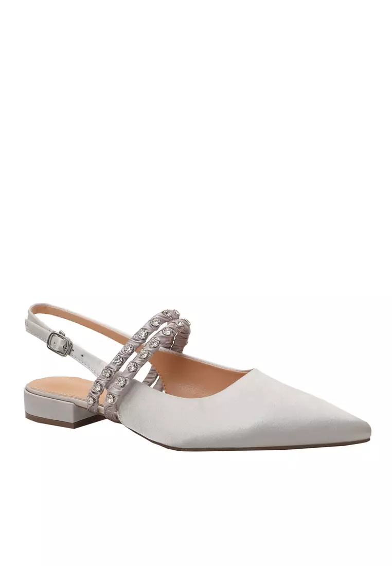 2.5CM Rhinestone Strap Slingback Heel TE578-29