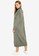 LOWRYS FARM green Woven Knit Pullover Dress 48F25AA454D9FCGS_2
