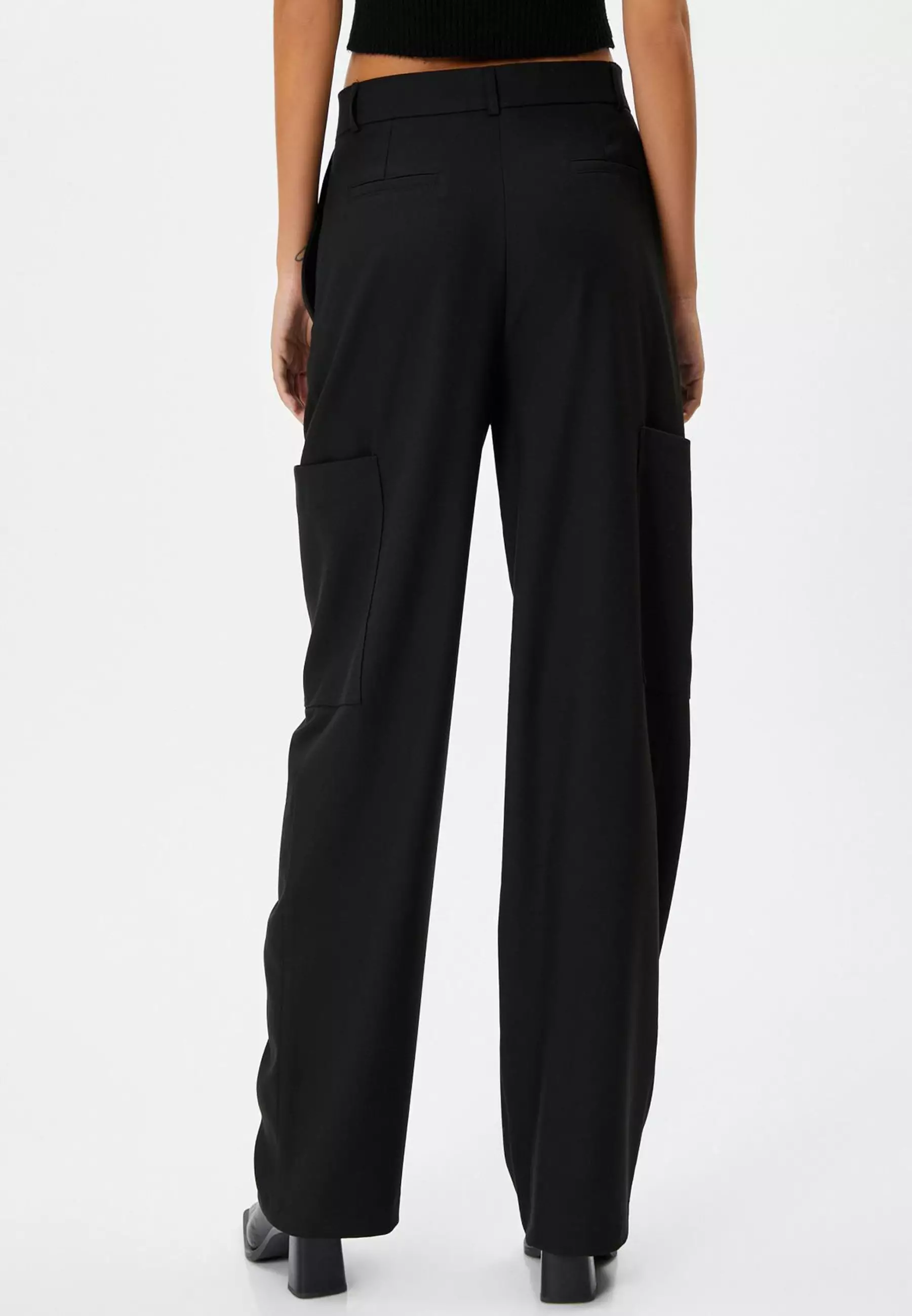 High Waist Cargo Pants
