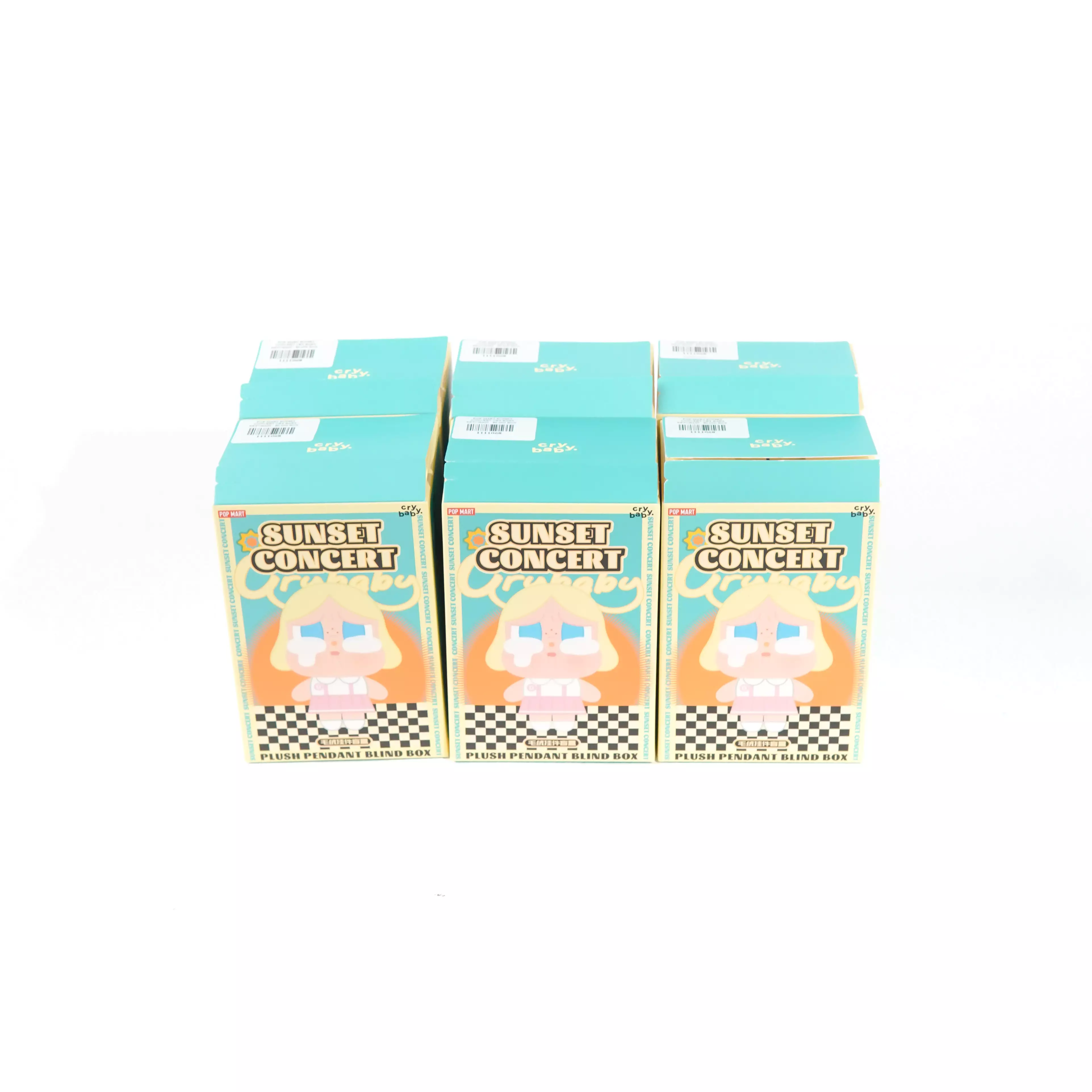 POP MART SUNSET CONCERT CRY BABY KEYCHAIN - BLIND BOX 100% ORIGINAL