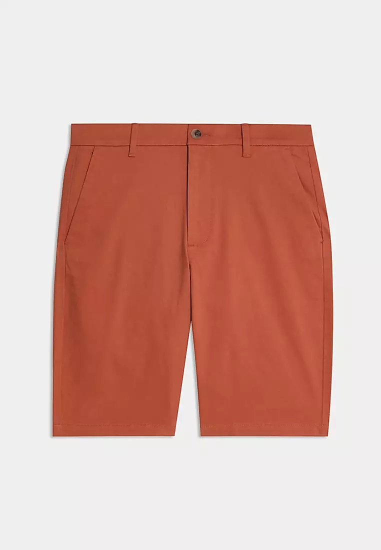 Regular Fit Stretch Chino Shorts