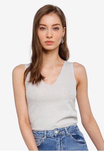 Jual Koton Rib Jersey Tank Top Original Zalora Indonesia