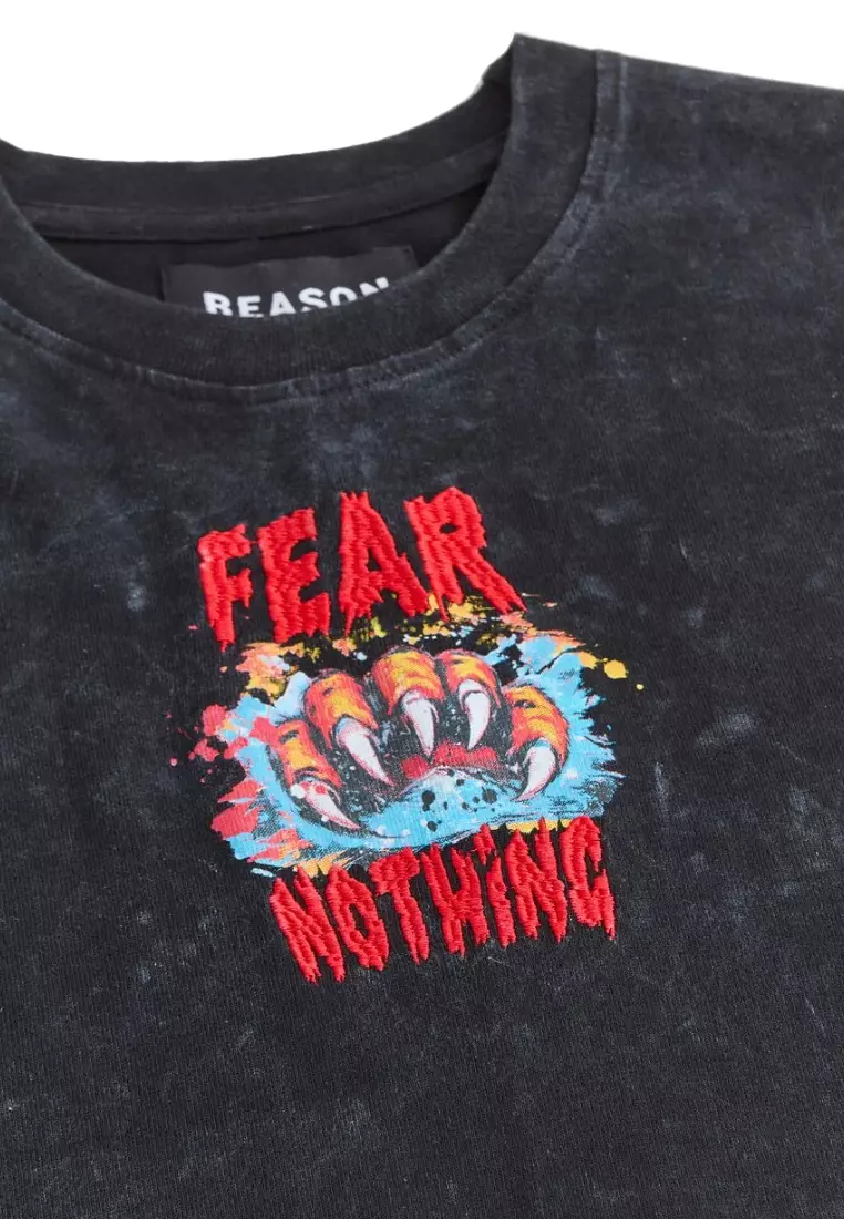 NYC Streetwear - Stay Wild Tiger Short Sleeves Tee - Black