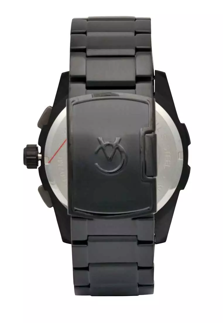 Alexandre Christie Jam Tangan Pria - Black Yellow - Stainless Steel - 6607 MCBEPBAYL