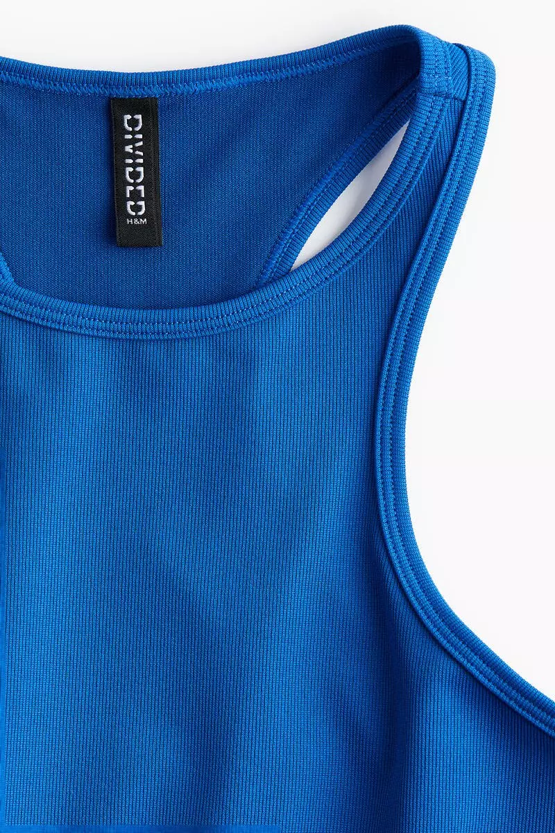 Ribbed vest top