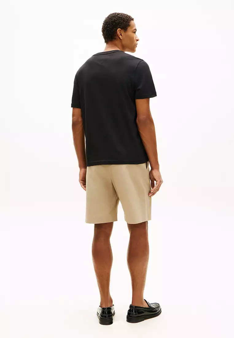 Logo Embroidery Jersey Crew Neck T-Shirt - TH Mainline