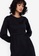ZALORA BASICS black Corset Detail Sweater Dress CE031AA1422264GS_3