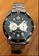 EGLANTINE silver EGLANTINE® Terrenz Unisex Steel Quartz WatchBlack Dial on Steel Bracelet F8925ACF54682AGS_2