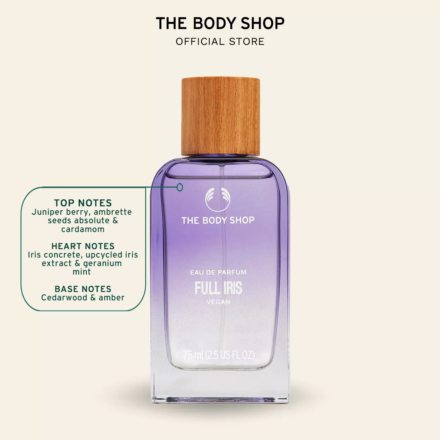 Jual The Body Shop Full Iris Eau De Parfum EDP 75ml Original 2024
