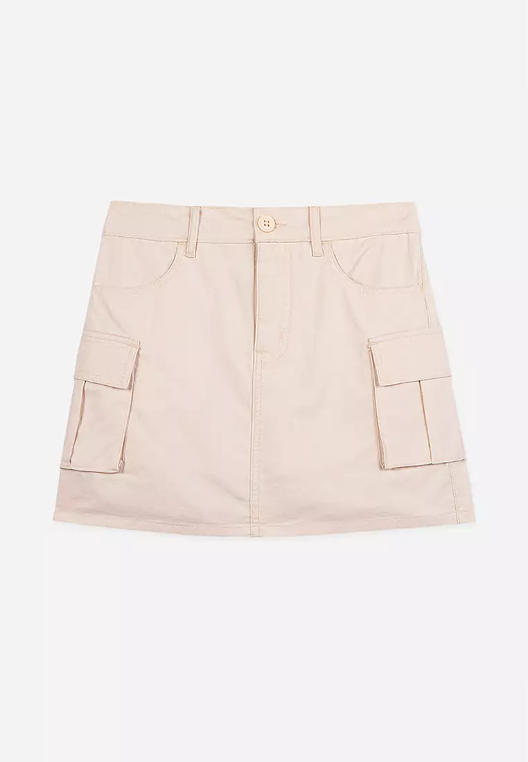 Cargo Skort with Lining