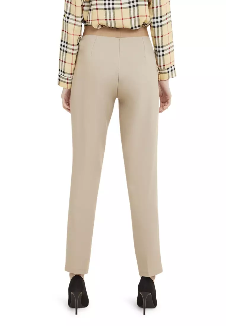 Celana Panjang Long Pants Bawahan Wanita Quality Premium - Cream