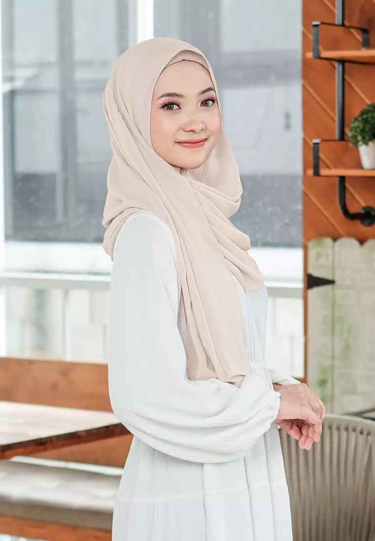 HIJAB INSTAN SHEILA - LIGHT CREAM