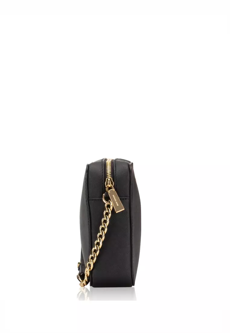 Jet Set Item Large East West Crossbody Bag - Black
