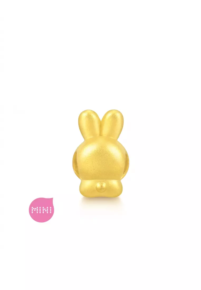 Charme 999 24K Gold Chinese Zodiac Rabbit Charm 93694C (Bracelet not included)