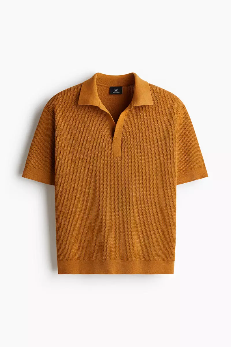 Regular Fit Knitted polo shirt
