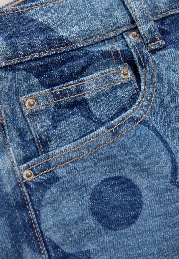 Mom Comfort Stretch Denim Shorts