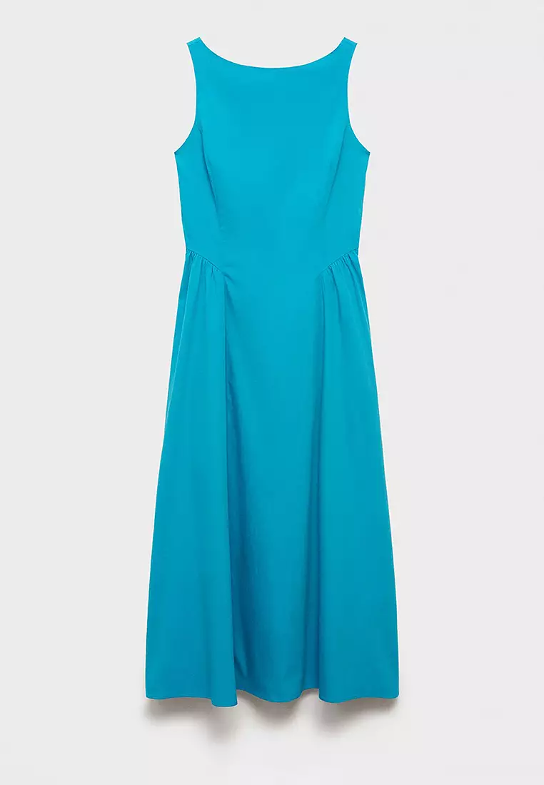 Flared Midi-Dress