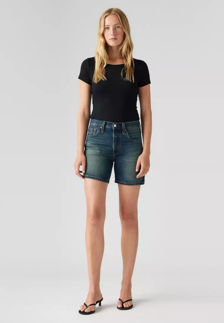 Levi's® Women's 501® Original Mid-Thigh Shorts (A9296-0003)