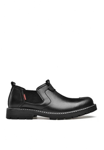 Twenty Eight Shoes black VANSA Unique Design Leather Casual Shoes VSM-B8901L 5F4FASHA9C36D3GS_1