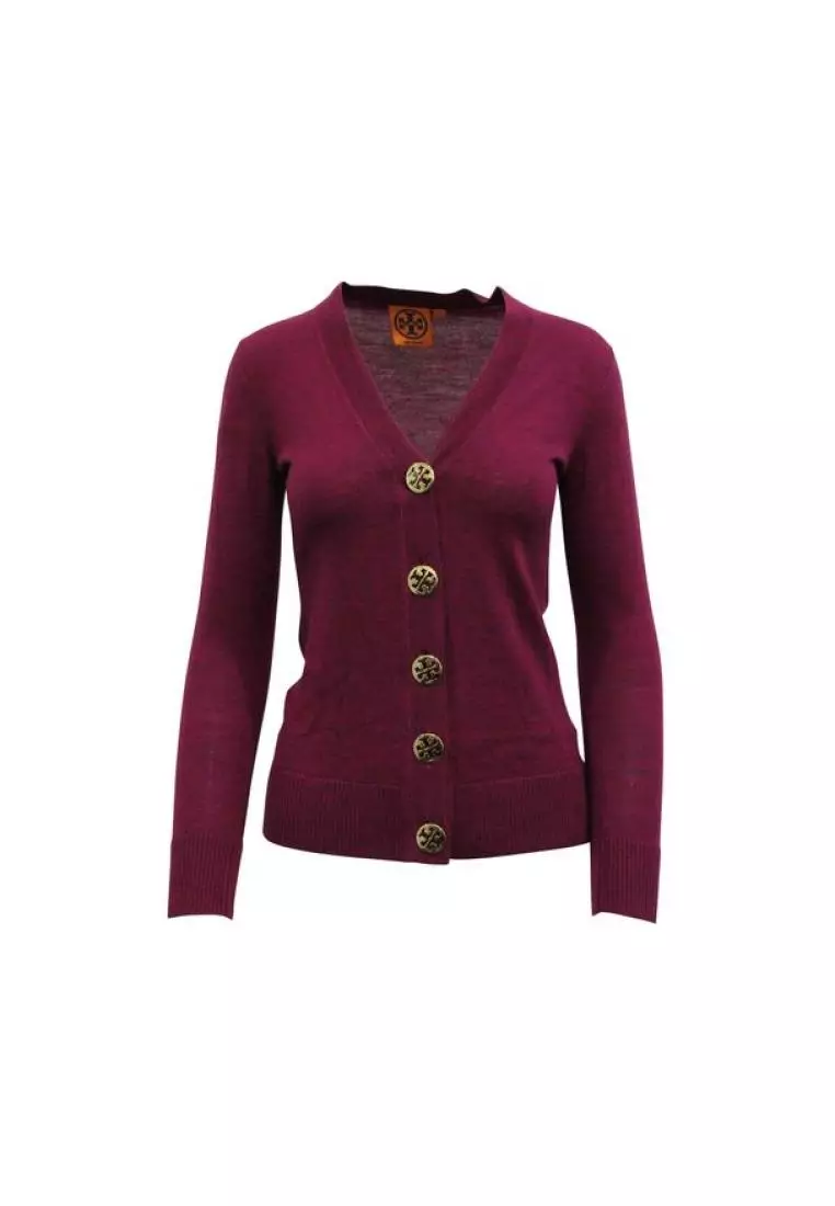 Tory burch clearance merino wool cardigan