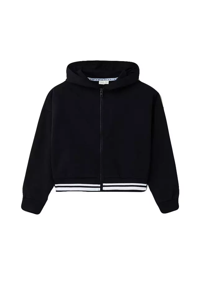 Girls Wordmark Full-Zip Jacket