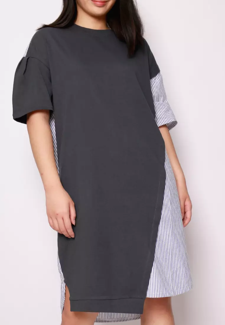 Midi Dress Asymmetry
