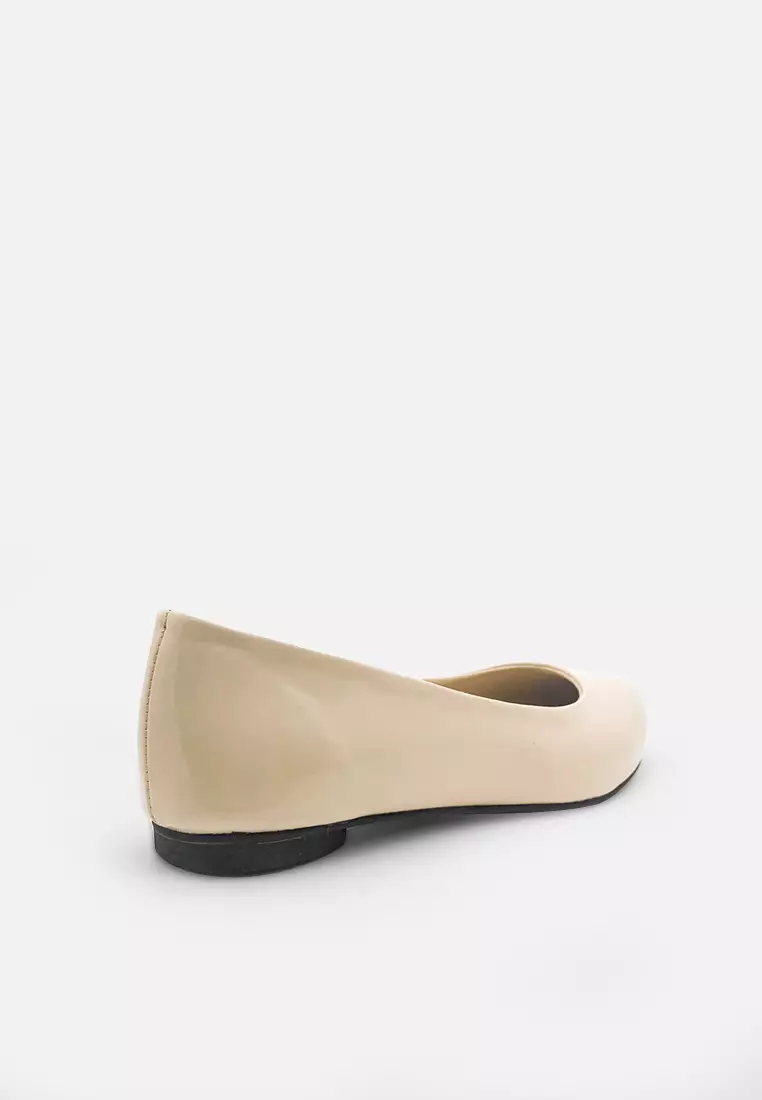 Candy Pointed Toe Ballerina Flat Shoes