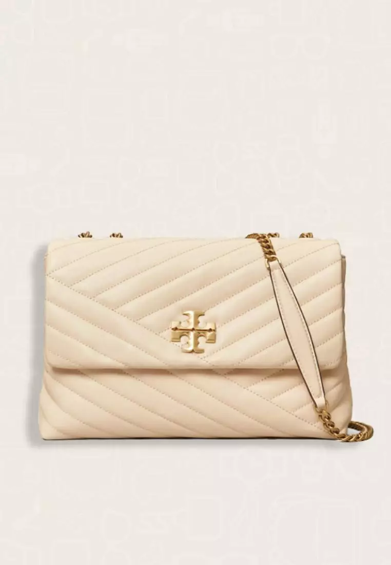 Jual TORY BURCH Tory Burch Kira Chevron Convertible Shoulder Bag New